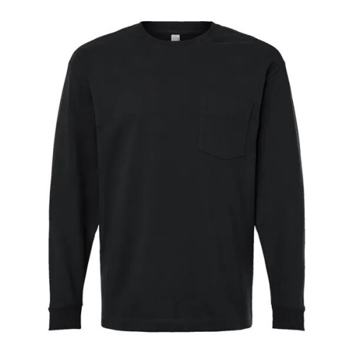 American Apparel Unisex Super Heavyweight Long Sleeve Poc...