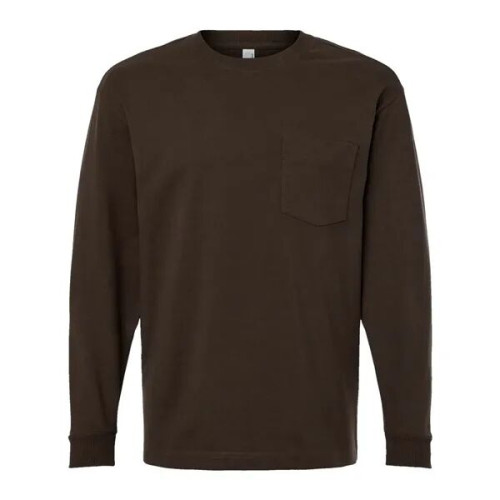 American Apparel Unisex Super Heavyweight Long Sleeve Poc...