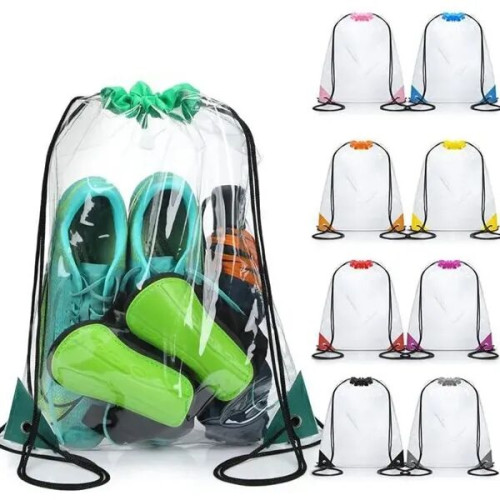 Clear Drawstring Backpack