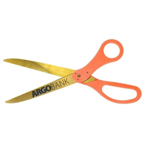 30" Large Scissors - Gold-Direct Print