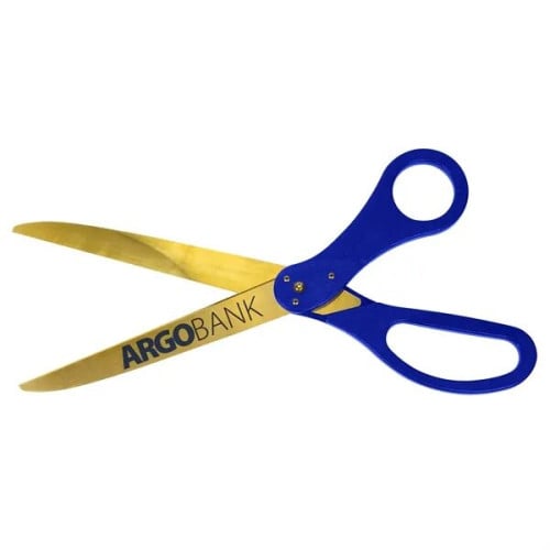 30" Large Scissors - Gold-Direct Print