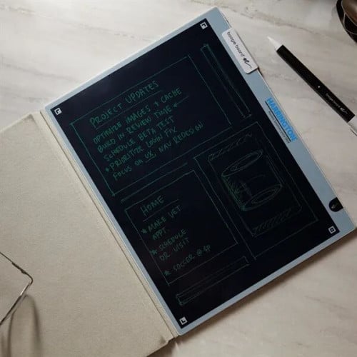 Boogie Board® Blackboard™ 2.0 Smart Scan Notebook W / Folio