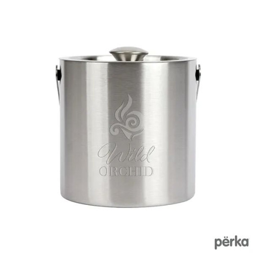 Perka® Quinton 1.3L Double Wall, Stainless Steel Ice Bucket