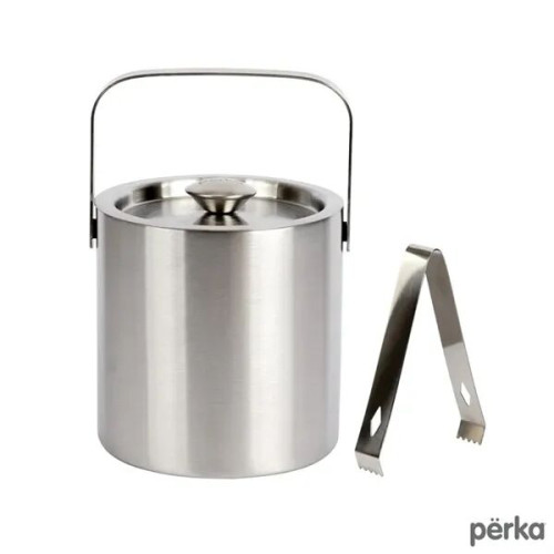 Perka® Quinton 1.3L Double Wall, Stainless Steel Ice Bucket