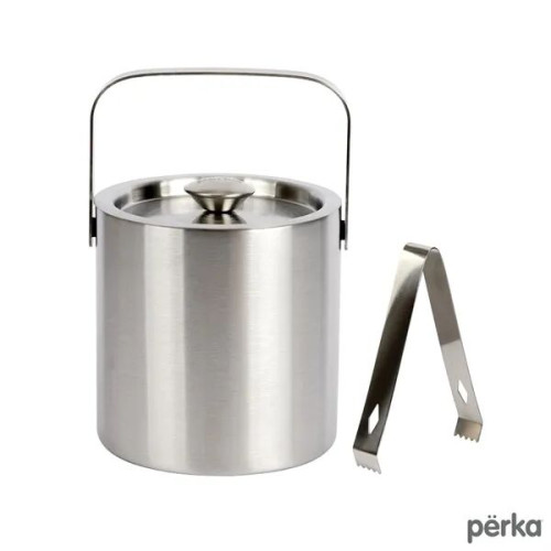 Perka® Quinton 1.3L Double Wall, Stainless Steel Ice Bucket