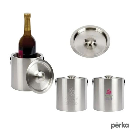 Perka® Quinton 1.3L Double Wall, Stainless Steel Ice Bucket