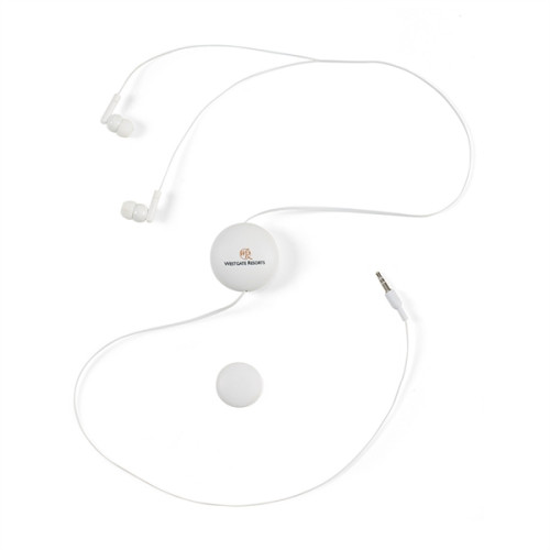 Retractable Wired Earbuds with Magnet
