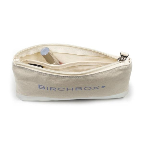 Avery Cotton Zippered Pouch