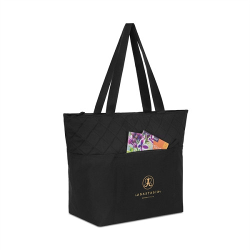 Madeline Quilted Computer Tote