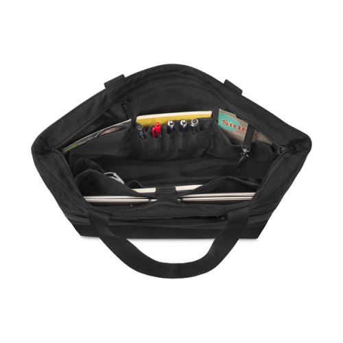 Madeline Quilted Computer Tote