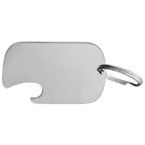 Aluminum Key Holder & Dog Tag with Bottle Opener