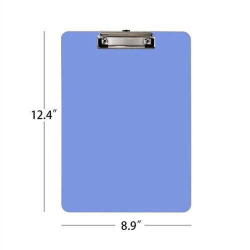 A4 Size Plastic Writing Board Clipboard MOQ 100PCS
