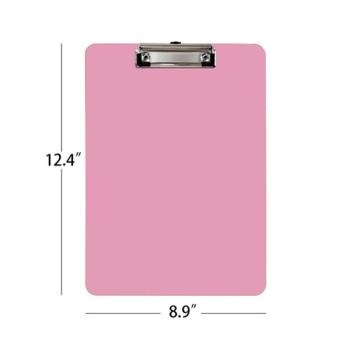 A4 Size Plastic Writing Board Clipboard MOQ 100PCS