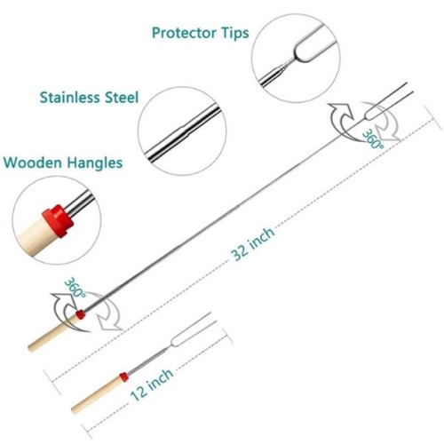 Extendable Roasting Fork