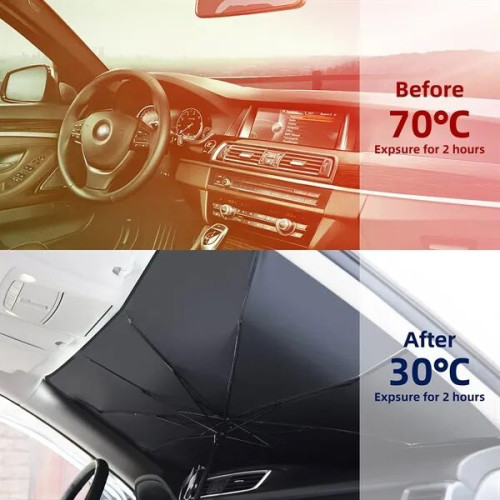 Foldable Automotive Windshield Sunshades Car Umbrella