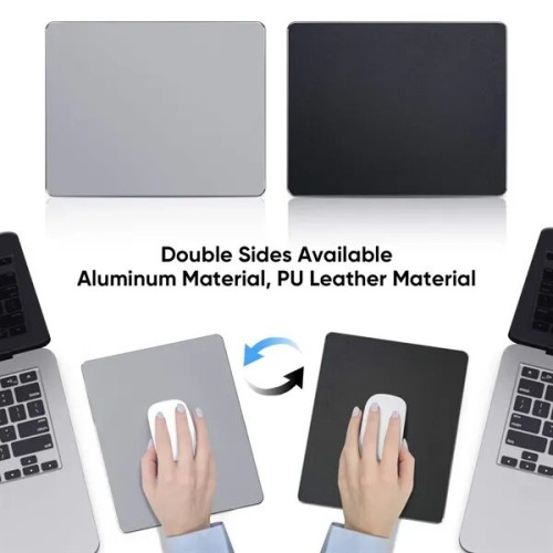 Both Side Aluminum Mouse Pad