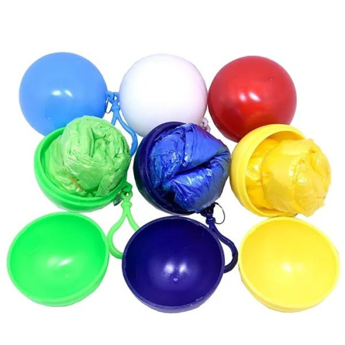 Portable Disposable Emergency Raincoat Ball