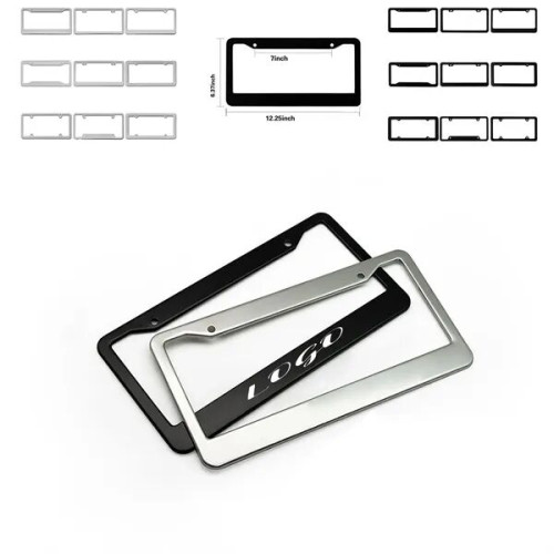 Aluminum Alloy License Plate Frame