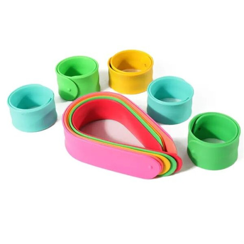 Custom Silicone Slap Bracelet Wristband