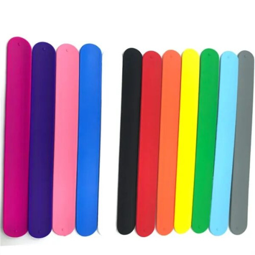 Custom Silicone Slap Bracelet Wristband