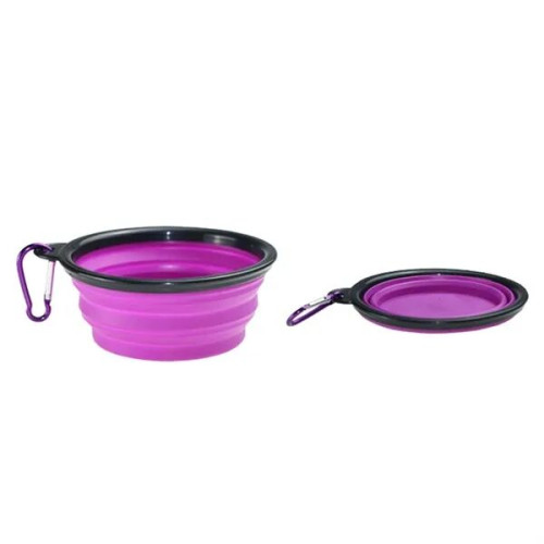 Collapsible Pet Dog Bowl