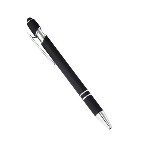 Ellipse Softy w/Stylus Metal Pen - Laser Engraved