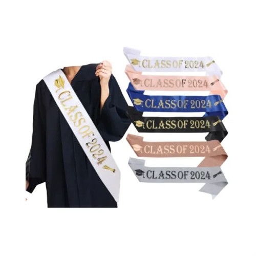 Custom Satin Commemoration Sashes