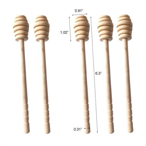 Wooden Honey Stick