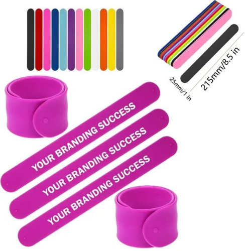 Silicone Slap Bracelet
