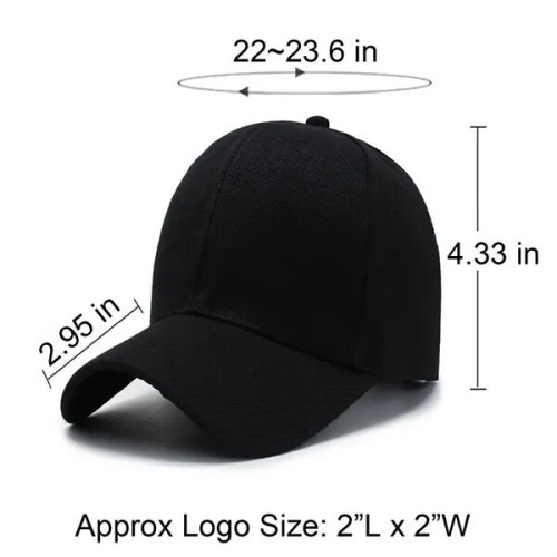 Brushed Washed Twill Low Profile Cotton Baseball Cap