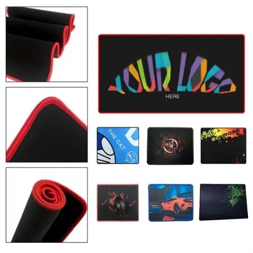 Sublimated Stitched Edge Mouse Pad