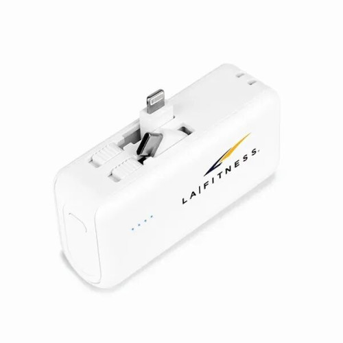4500mAh Dual Connector Capsule Power Bank with Stand