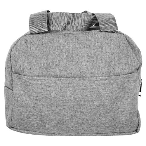 Convenient Handy Heathered Lunch Cooler Bag