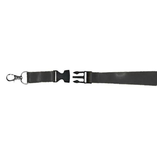 Buckle Release Lanyard with Metal Clip