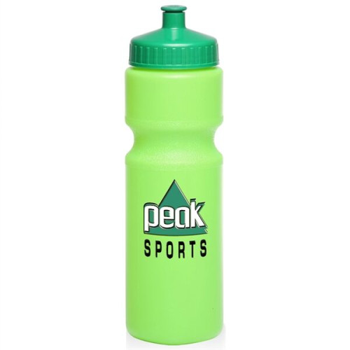28 oz USA-Made Push Cap Sports Water Bottle - Large Size