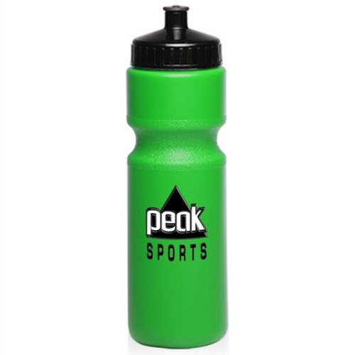 28 oz USA-Made Push Cap Sports Water Bottle - Large Size