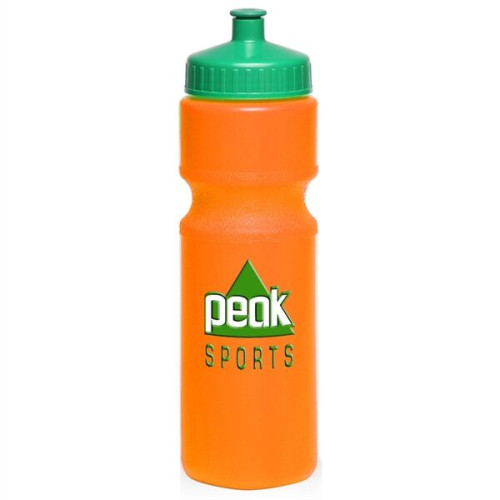 28 oz USA-Made Push Cap Sports Water Bottle - Large Size