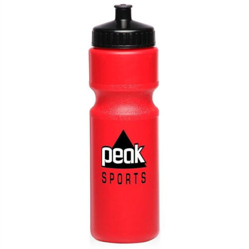 28 oz USA-Made Push Cap Sports Water Bottle - Large Size