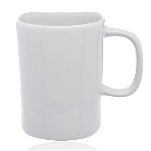 Glossy Ceramic Coffee Mug w/ Cookie Holder 7 oz.