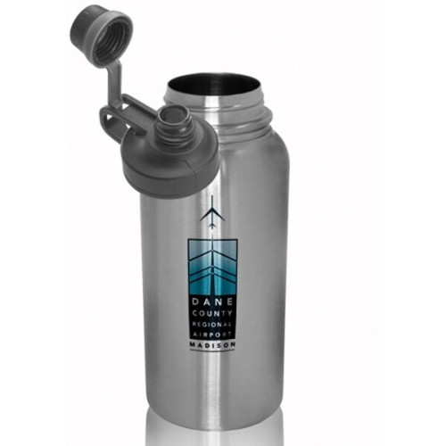 32 oz BPA free Vacuum Stainless Steel Water Bottle w/ Handle