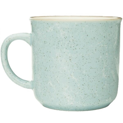 13oz Marble Campfire Ceramic Camping Coffee Mug Flared top