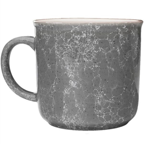 13oz Marble Campfire Ceramic Camping Coffee Mug Flared top