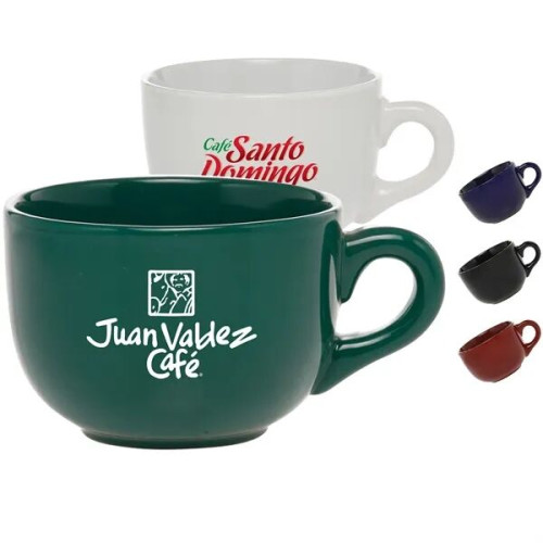 18 oz. Cappuccino Custom Ceramic Mugs