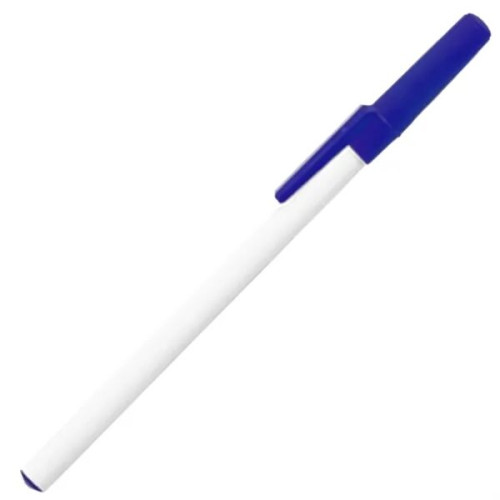 Promotional Ballpoint Pen w/ Colored cap & Accent