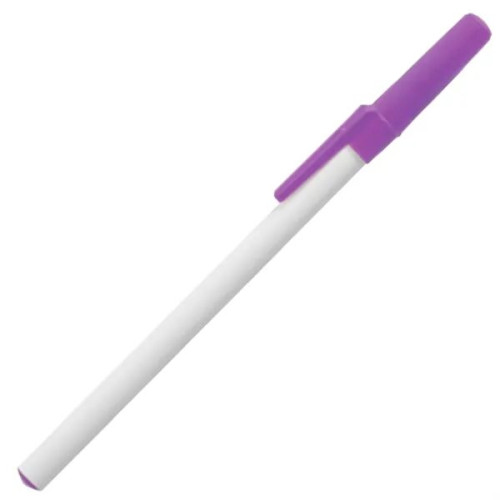 Promotional Ballpoint Pen w/ Colored cap & Accent