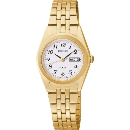 Seiko woman gold Solar watch orders