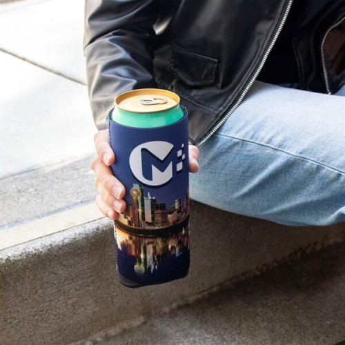 Full Color 24 oz Neoprene Can Cooler