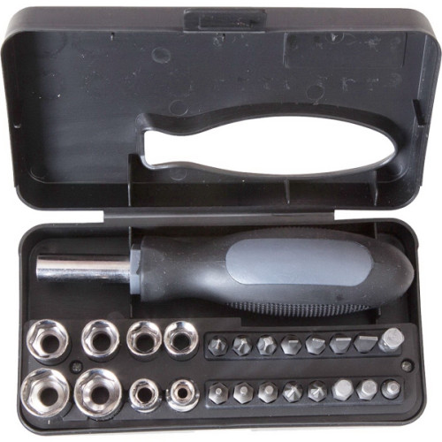 Portable 24 Piece Tool Set