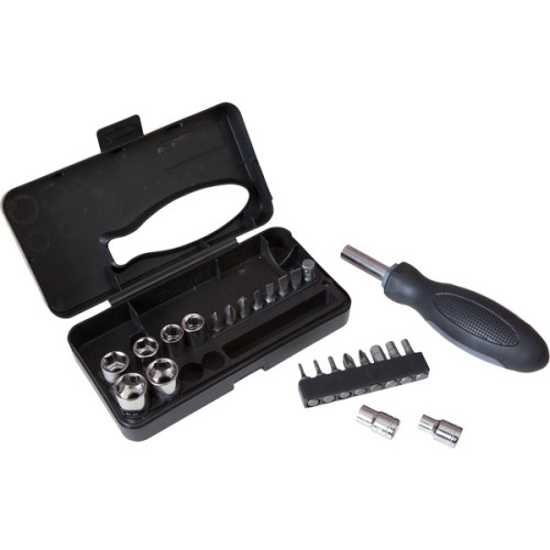 Portable 24 Piece Tool Set