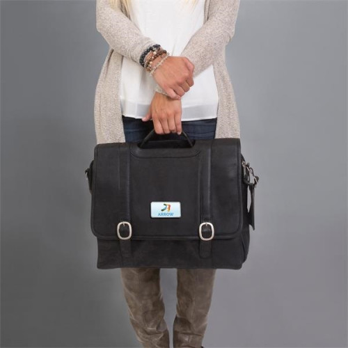 Willow Rock Leather Computer Briefcase
